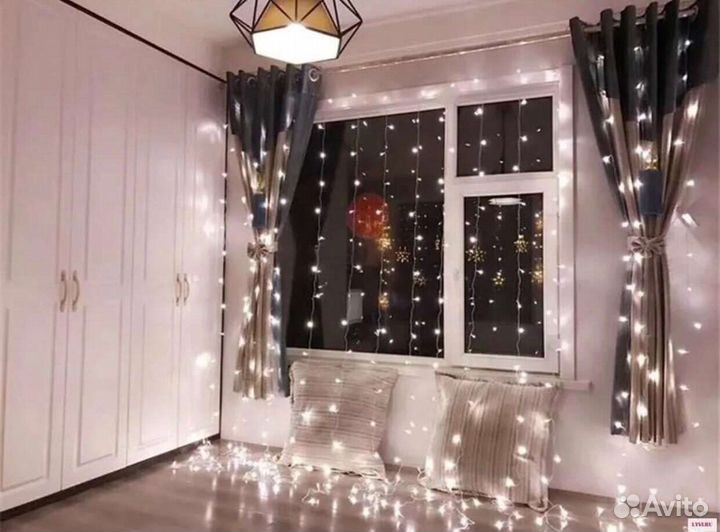 Гирлянды шторы в наличии и на заказ