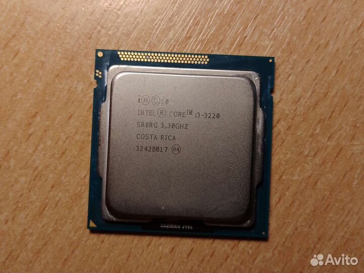Процессор I 3 3220