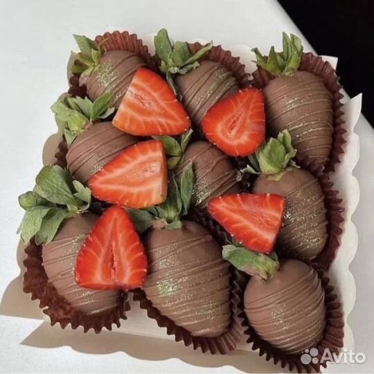 Клубника в шоколаде