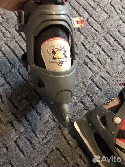 Коньки для мальчика раздвижеые 32-35 разм