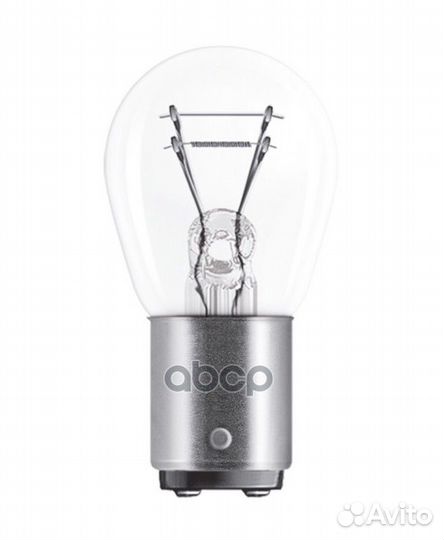 Лампа P21/4W 12V BAZ15d Osram 7225 7225 Osram