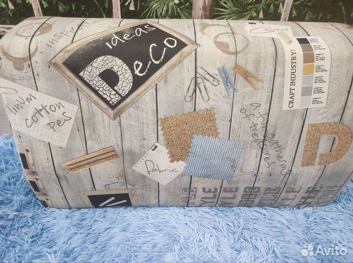 Пуфик, подушка на диван или кровать, 3 шт