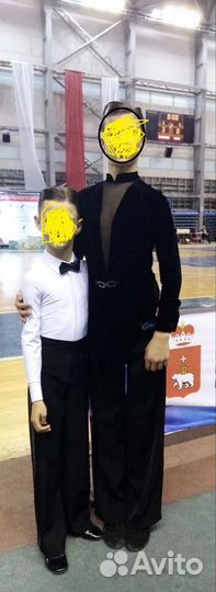 Костюм латина ю-1, ю-2