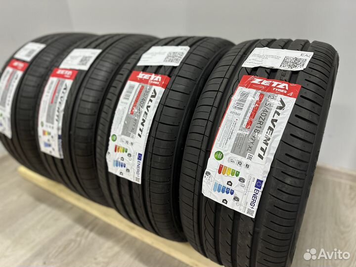 Zeta Alventi 235/40 R18 и 265/35 R18 96Y