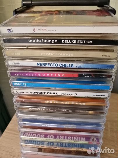 CD диски, lounge chill electro trance soundtrack