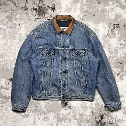 Винтажная джинсовая куртка Levis - M оригинал
