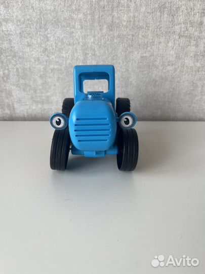 Игрушка Синий трактор и книга Вспыш