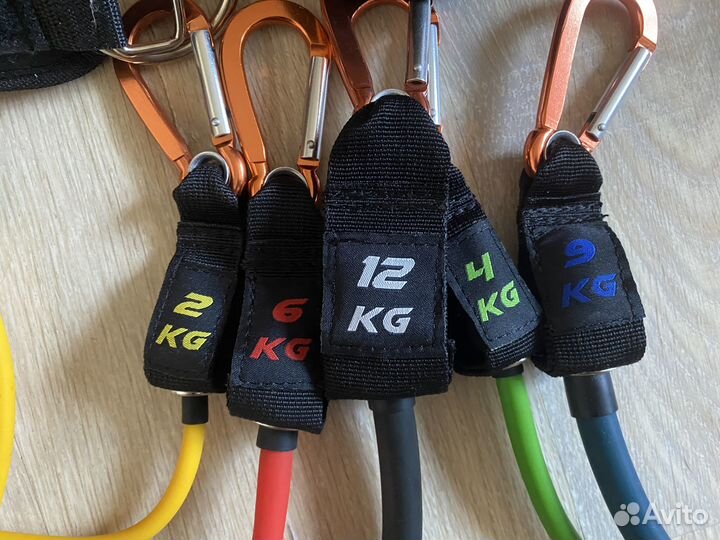 Набор универсальных эспандеров atletika 24