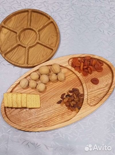 Менажница из бука, ручная работа