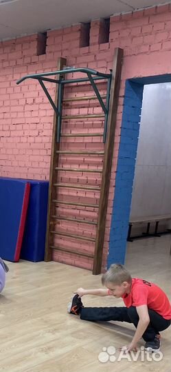 Шведская стенка с турником