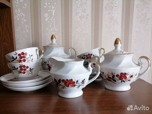 Чайный сервиз СССР рига Виктория купить в Балаково | Хобби и отдых | Авито