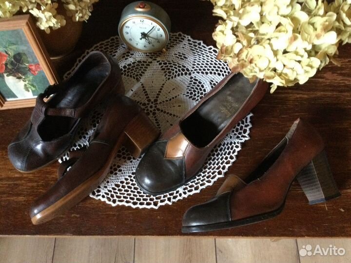 Туфли женские винтаж две пары