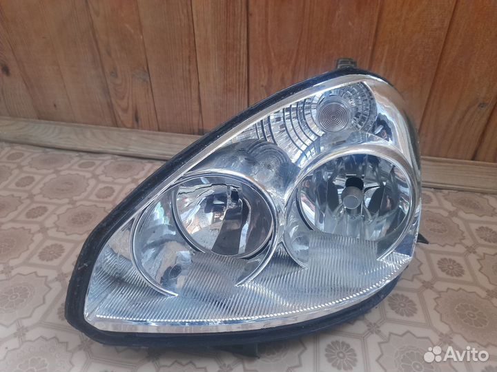 Передние фары на priora 1