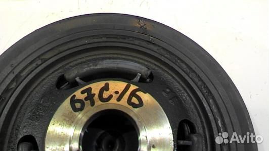 Шкив коленвала демпферный дизельный ford fiesta 6