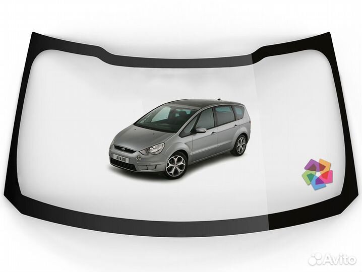 Лобовое стекло для Ford S-Max 2006- (с обогревом)
