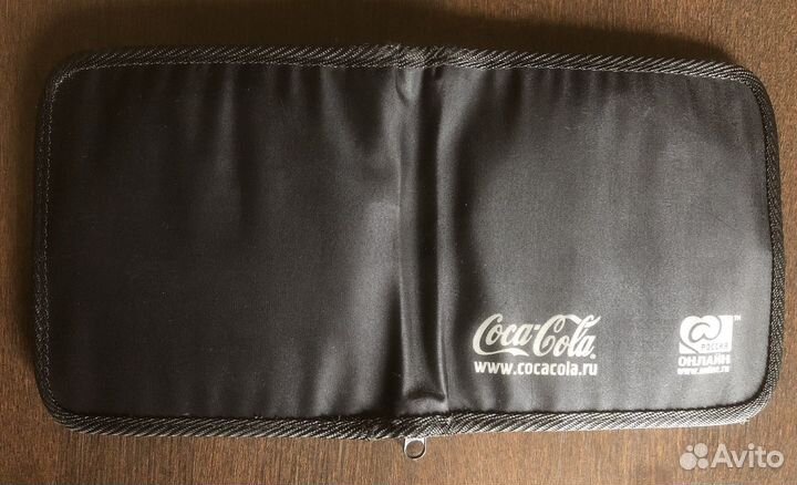 Сумка футляр чехол органайзер для дисков Coca-Cola