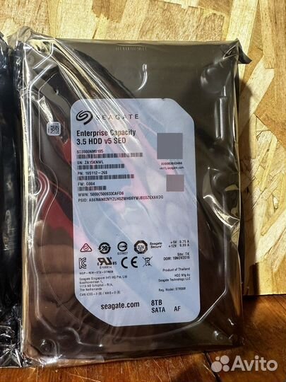 Жёсткие диски 4-8 тб Seagate