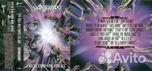 Anthrax – We've Come For You All кассета новая зап