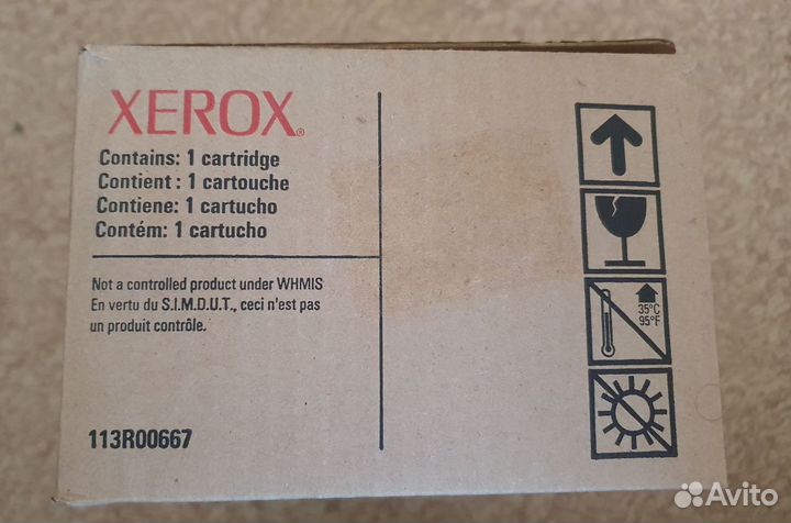 Тонер-картридж xerox 113R00667