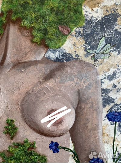 Картина «Богиня из камня»