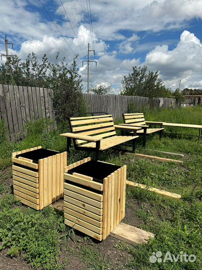 Скамейки лавочки,урны