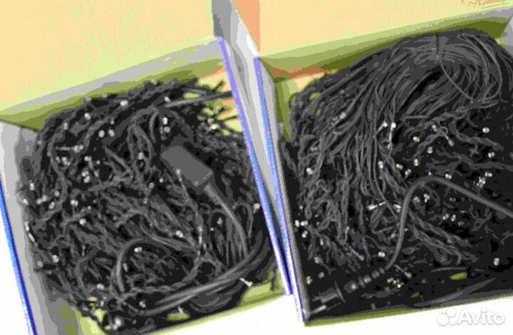 Гирлянда уличная 25м