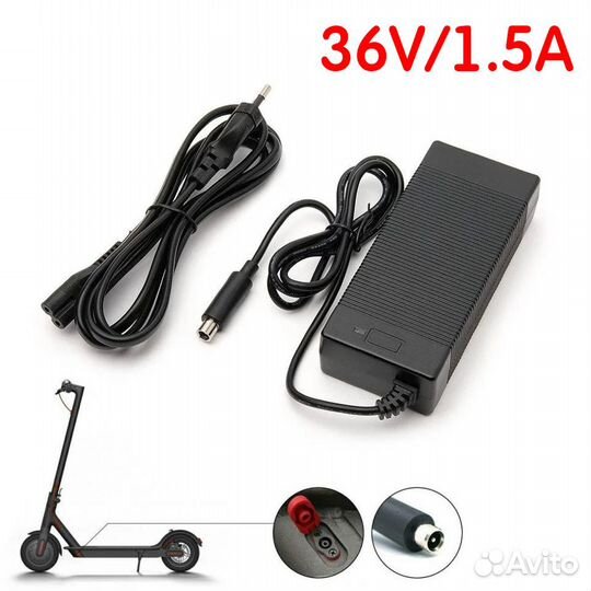 Блок питания 36V 1500mА, шт. 8мм, 53627