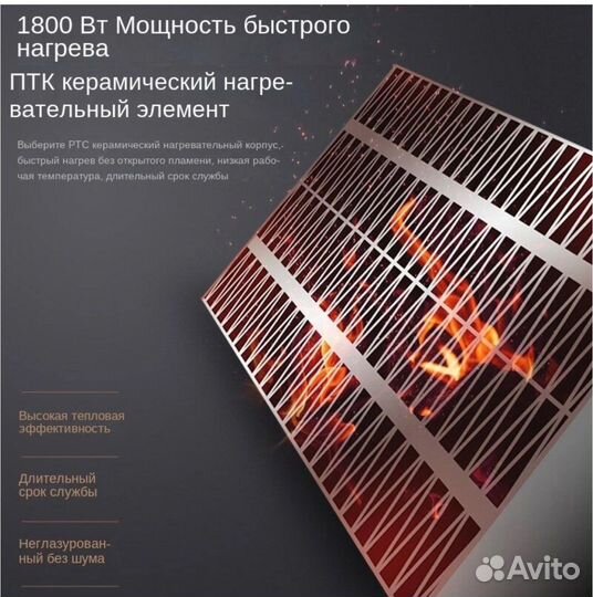 Обогреватель камин