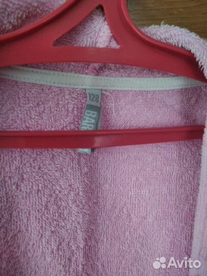 Махровый халат для девочки