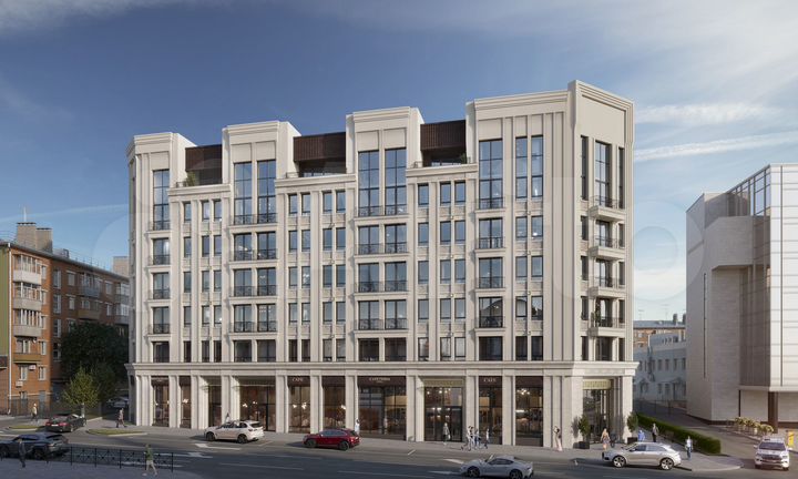 1-к. квартира, 55,8 м², 3/6 эт.