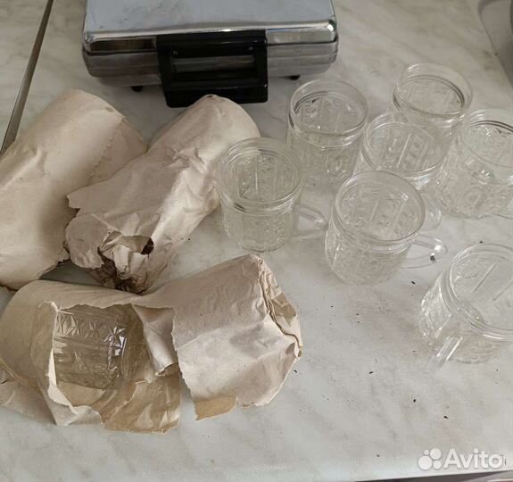 Хрустальные стаканы СССР