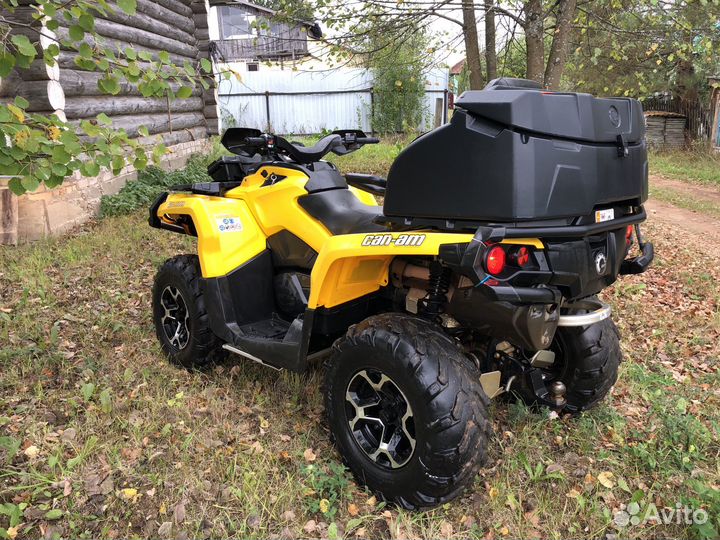 Квадроцикл brp 650 max xt 2014