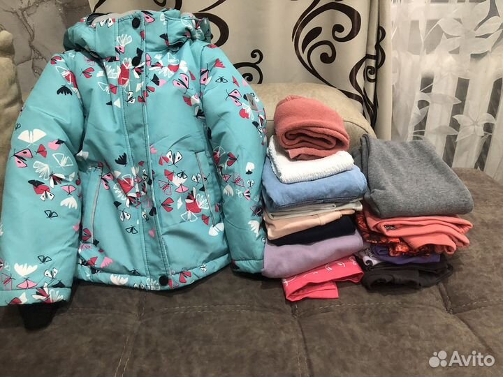 Вещи для девочкм пакетом 92-98