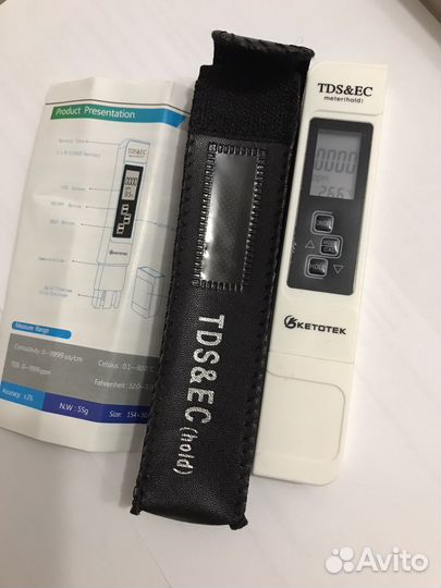 Кондуктометр, ес метр+TDS метр