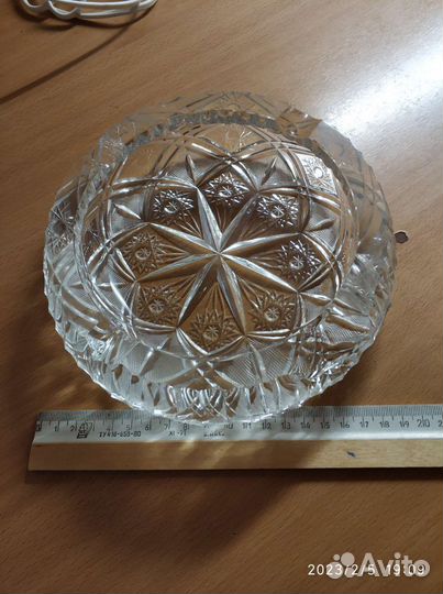 Хрустальная пепельница