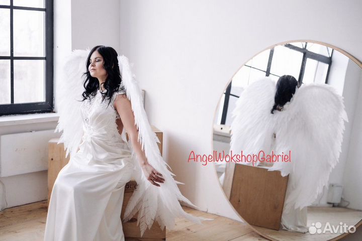 Большие крылья ангела для фотосессии