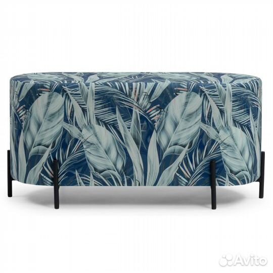 Пуф Шейла floristic 164 / черный