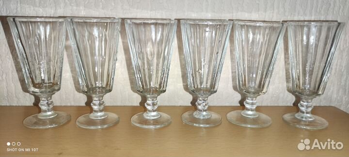 Хрустальные рюмки на ножке СССР