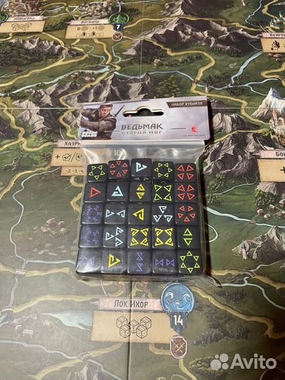 Набор кубиков для игры 