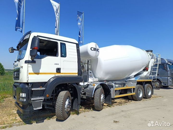 Автобетоносмеситель SITRAK C7H ZZ5316GJBV306ME 8×4, 2023