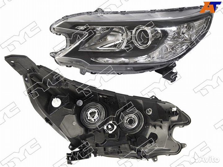 Фара honda CR-V 12-15 LH галоген, с электрокоррект