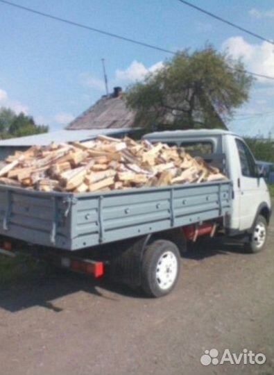 Дрова колотые дуб