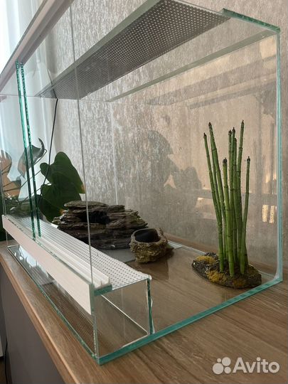 Террариум для эублефара с подогревом