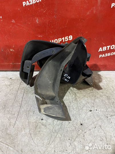 Honda Jazz комплект брызговиков черные