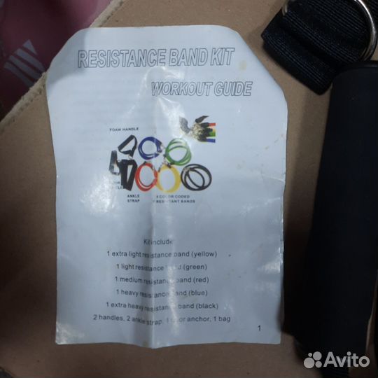 Набор трубчатых эспандеров