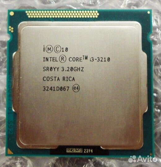 Процессор Intel i3 3210 3,2Ггц сокет1155
