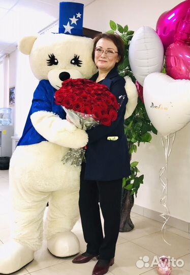Ростовые куклы Поздравление Зайка Мишка Аниматор