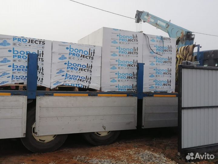 Газосиликатные газоблоки Бонолит