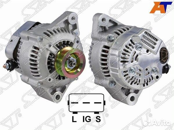 Генератор toyota carina