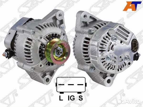 Генератор toyota carina